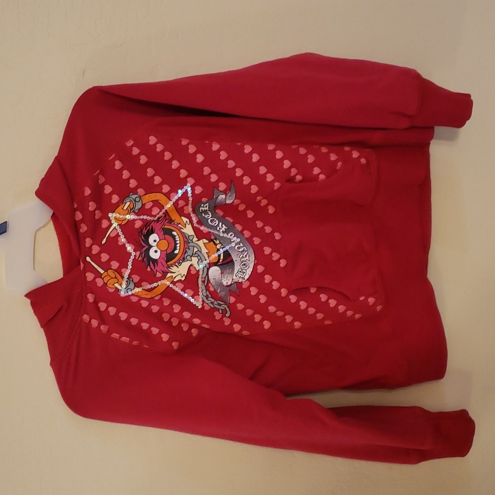 Muppets Animal Hoodie Pullover size Juniors XXL *Final Price*
